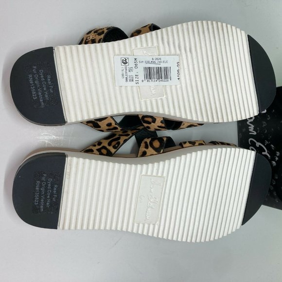 NEW Sam Edelman Ariele Leopard Print Calf hair - Picture 8 of 10